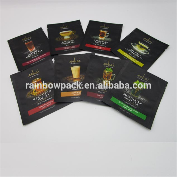 Alimento risigillabile della borsa della serratura dello zip sigillato tre lati del di alluminio a prova d'umidità