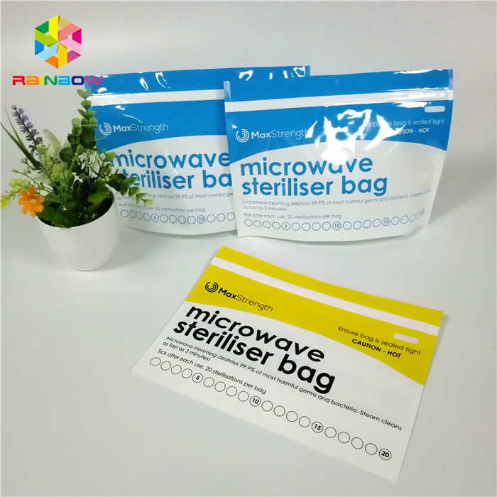 Borse d'imballaggio Foodsaver a perfetta tenuta riutilizzabile dello spuntino del silicone per il riscaldamento/che si congela