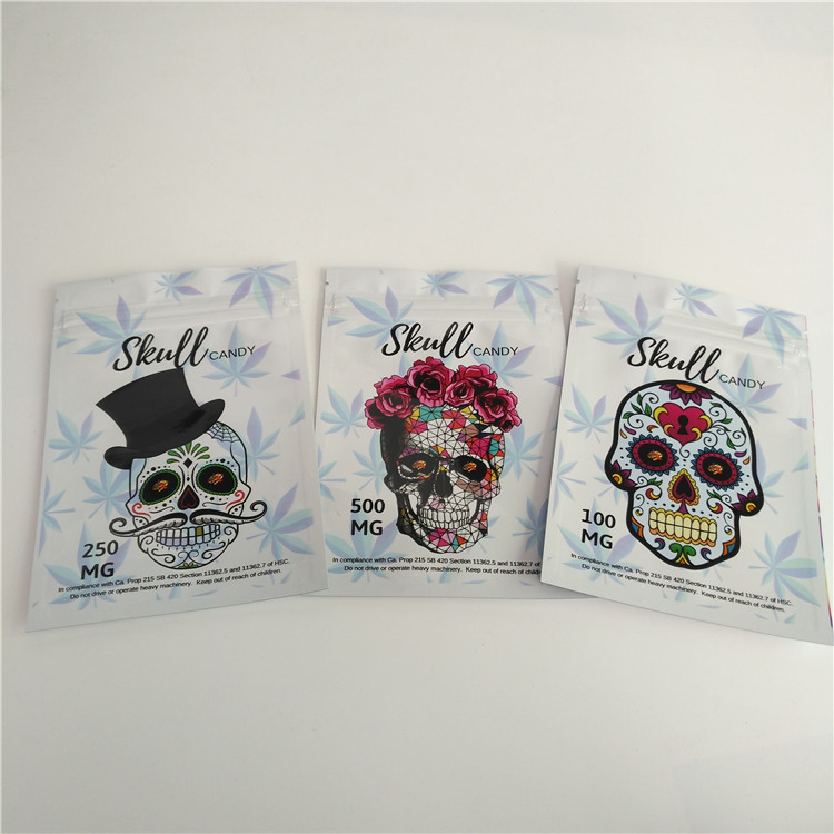 3.5g Mylar su ordinazione insacca il di alluminio che imballa per le erbacce/di erbe/pillole