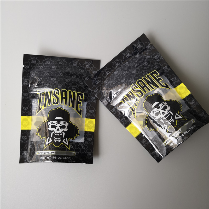 Biscotti a chiusura lampo di California dei sacchetti di plastica dell'imballaggio della prova dell'odore che imballano la superficie della metallina