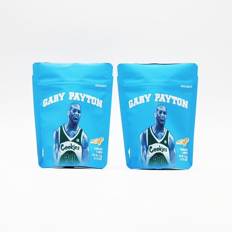 L'incenso di erbe che imballa, biscotti della borsa su ordinazione di Mylar sta sul sacchetto della chiusura lampo