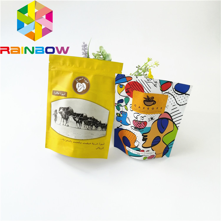 L'abitudine ha stampato la serratura dello zip laminata borsa di imballaggio per alimenti del di alluminio per il bue essiccato