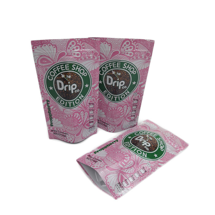 L'abitudine d'imballaggio del caffè americano ha stampato la chiusura lampo sta sulla prova Eco dell'odore del sacchetto amichevole