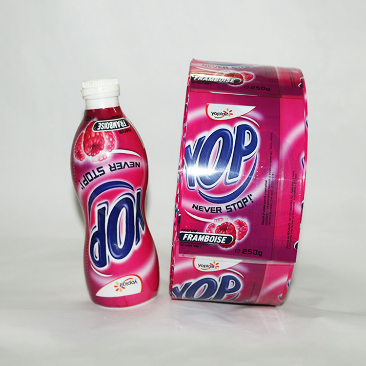 Il PVC riscalda l'etichetta della manica di plastica degli strizzacervelli per l'etichetta della bottiglia del succo/della bottiglia involucro degli strizzacervelli per la bottiglia della bevanda