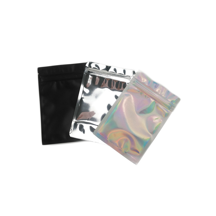 Metallina laterale d'imballaggio del sacchetto della guarnizione della borsa tre del commestibile della prova dell'odore con la chiusura lampo