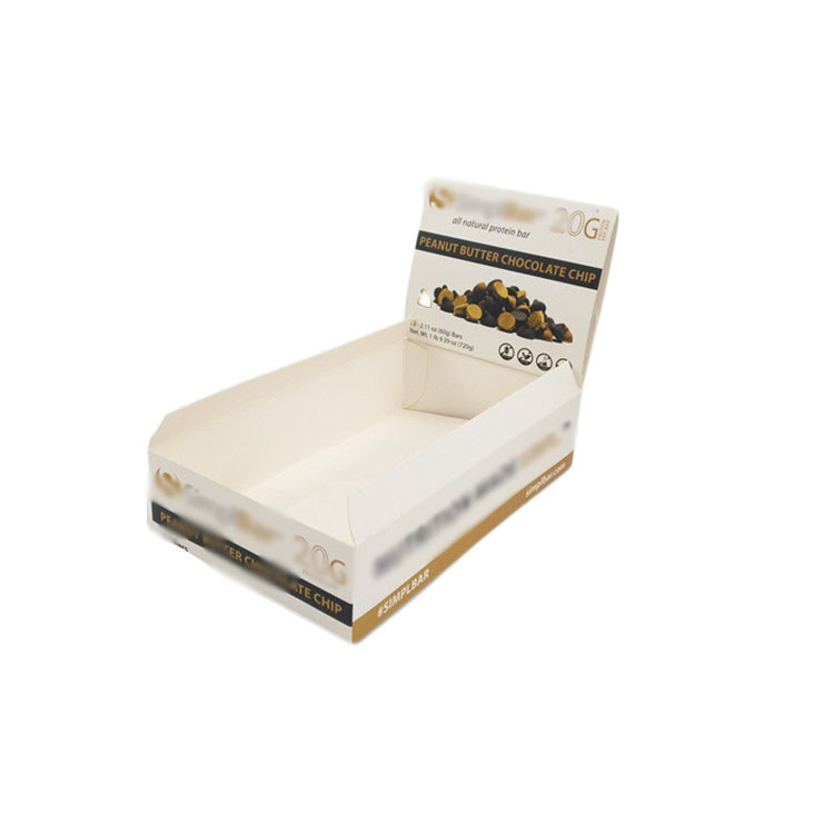 Contenitore d'imballaggio di carta del gancio di cartone pieghevole del foro 350g