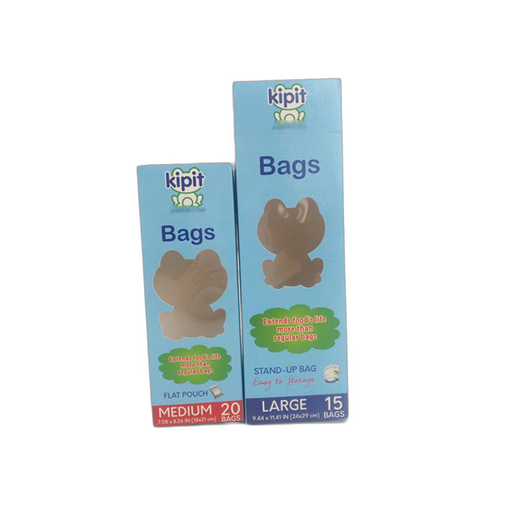 Stoccaggio variopinto d'imballaggio dell'alimento fresco di stampa del contenitore di cartone riciclabile di rettangolo