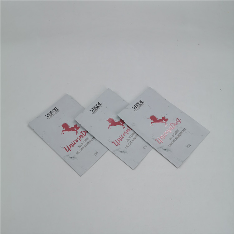 Il di alluminio su ordinazione sta sul sacchetto, borsa sigillata tre lati per la bustina dei semi di Candy dell'alimento