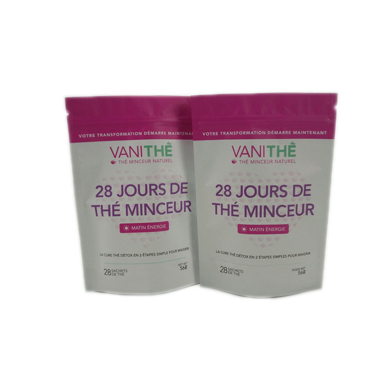 Borsa su misura dello spuntino che imballa con la chiusura lampo