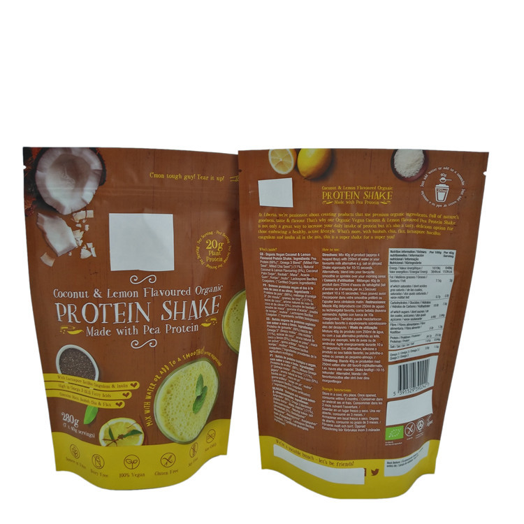 Borsa del sacchetto della chiusura lampo del di alluminio per l'imballaggio della polvere