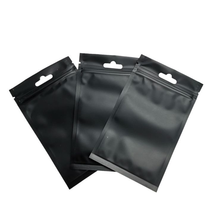 Sacchetto cosmetico di Pacakging allineato stagnola opaca della chiusura lampo di rivestimento