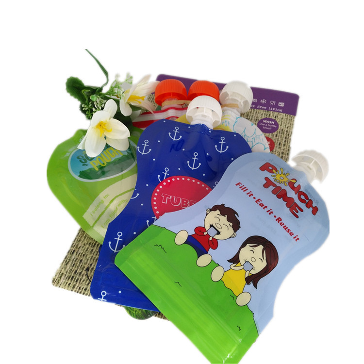 Sacchetto liquido riutilizzabile di compressione di imballaggio per alimenti di rotocalcografia