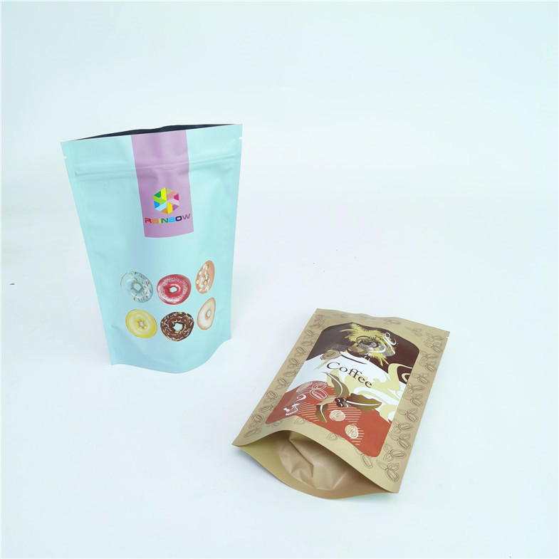 Stia sul corpo d'imballaggio del di alluminio del sacchetto a chiusura lampo della stagnola sfregano le borse crema di Packging