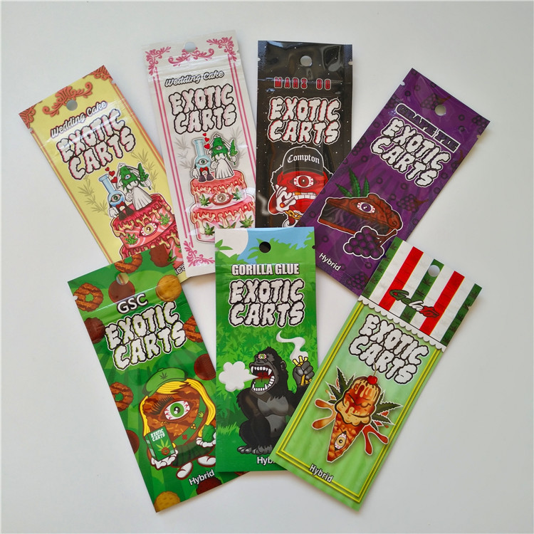 L'abitudine ha stampato la borsa d'imballaggio a chiusura lampo risigillabile commestibile di Mylar dell'odore della prova dell'orso gommoso riciclabile dell'erbaccia