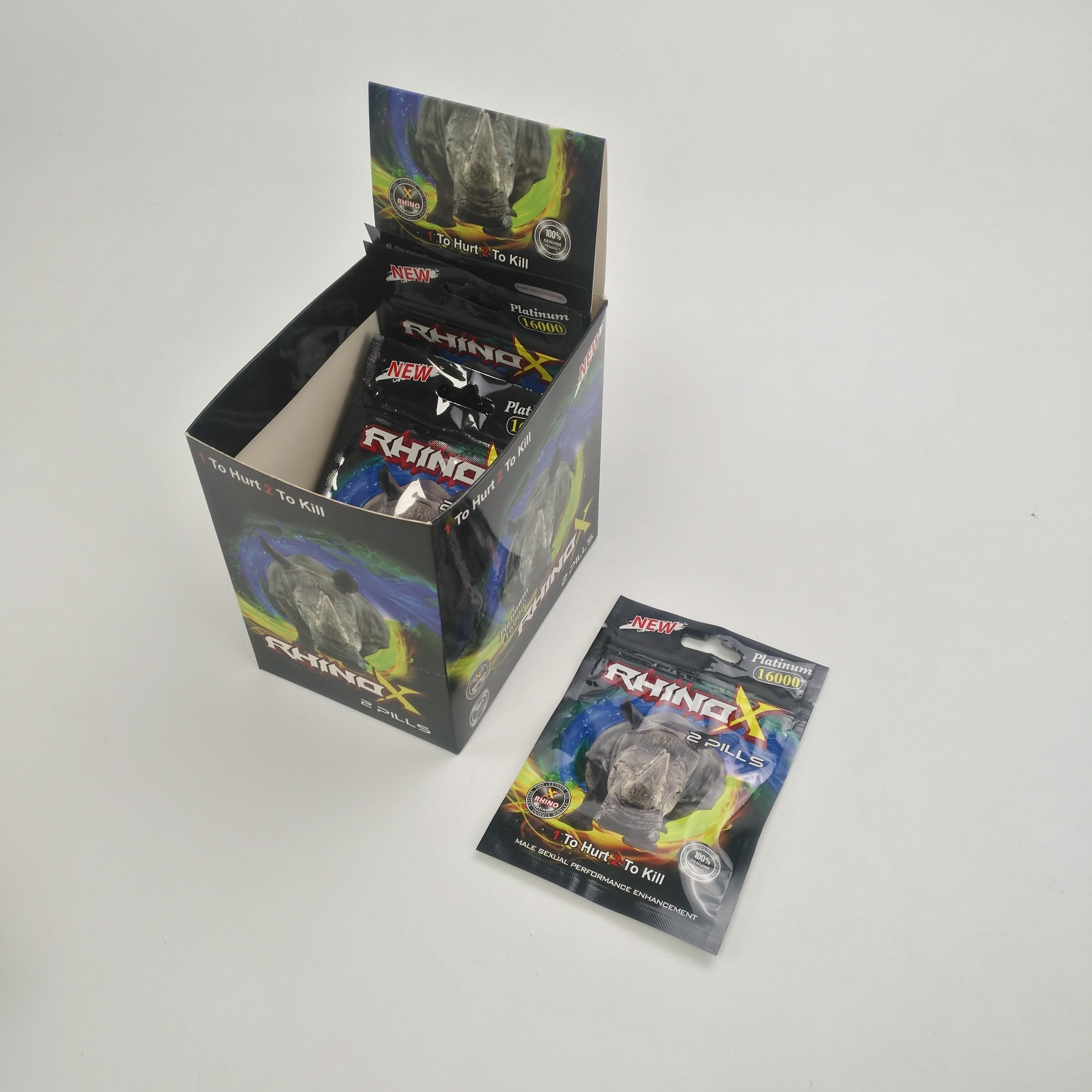 Capsule del tempo lunghe di supplemento 90% dell'estratto delle pillole di erbe nutrizionali della polvere per il rinoceronte d'imballaggio dell'uomo