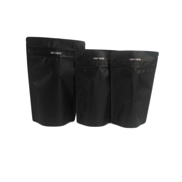 Nella borsa d'imballaggio gommosa della prova dell'odore del nero di alluminio del bambino del fiore commestibile resistente di riserva CBD Canabis del commestibile