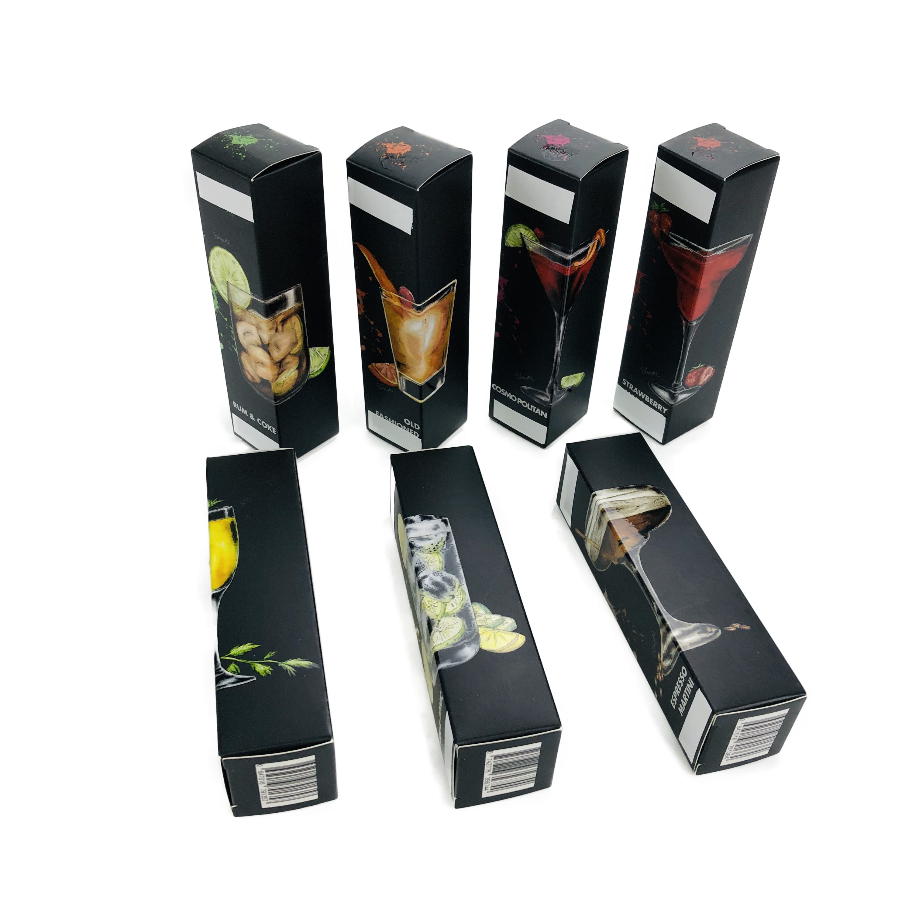 Matte Finish Lightweight Paper Box che imballa colore pieghevole della scatola CMYK per le bevande