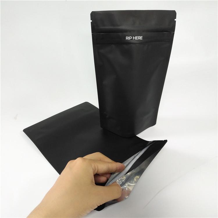 sacchetti di plastica su ordinazione del biscotto commestibile della prova dell'odore di 3.5g 1oz per l'imballaggio per alimenti