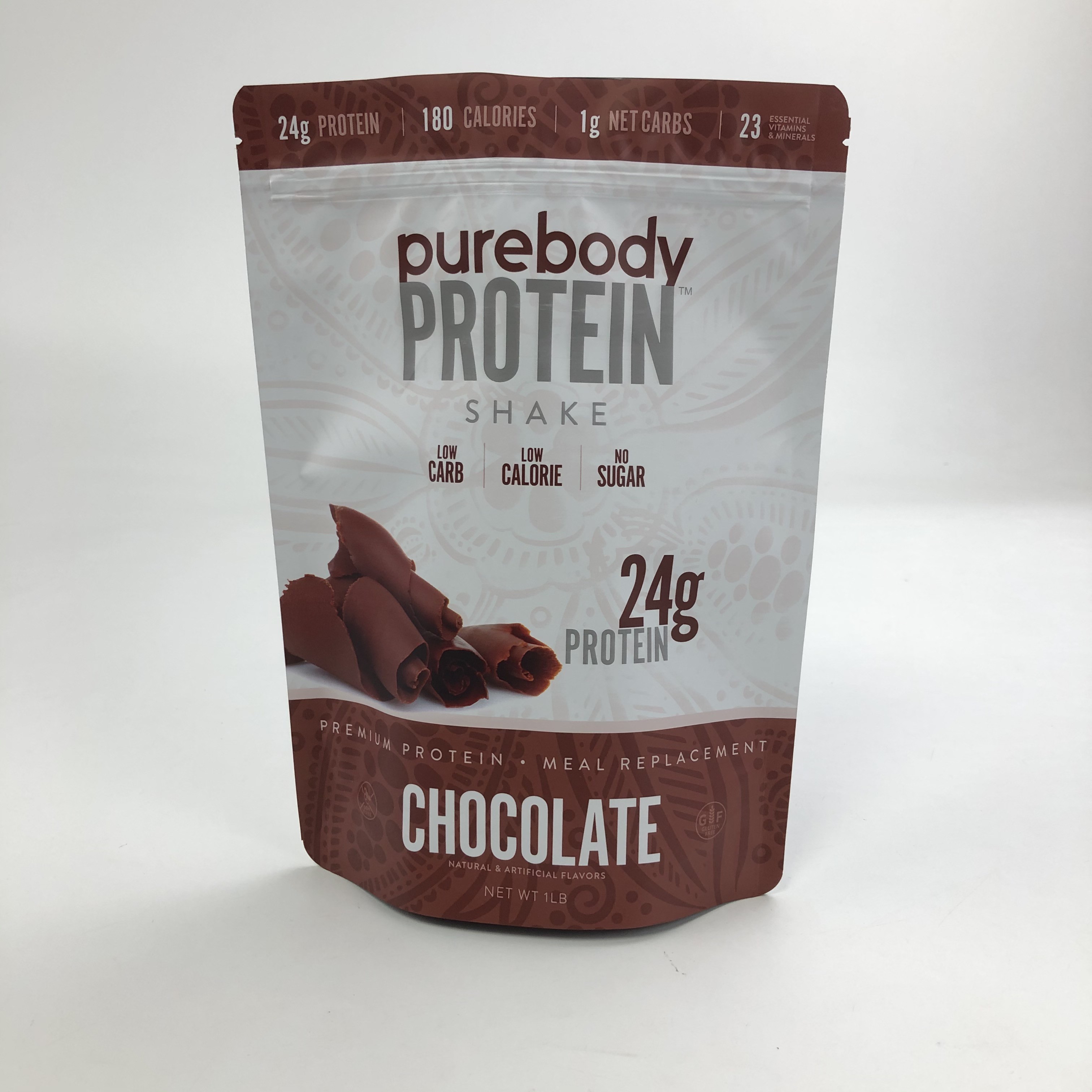 Condizione stampata su ordinazione sulla polvere vuota del proteina del siero del sacchetto che imballa le borse a chiusura lampo del di alluminio di Mylar con la tacca dello strappo