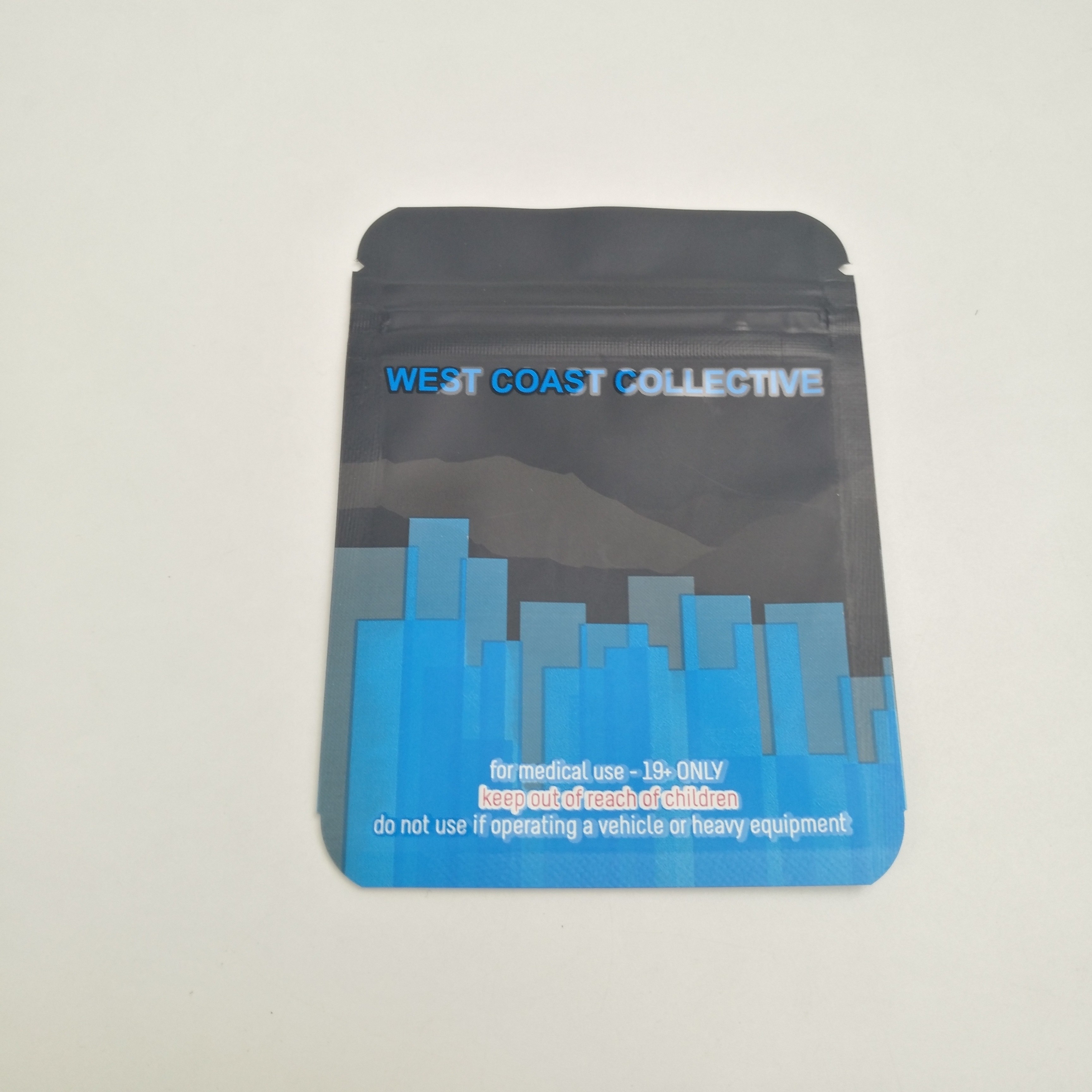 3.5gcookies su misura insacca le bustine UV della medicina della giungla del runtz dell'erbaccia del bambino della prova dell'odore con la chiusura lampo