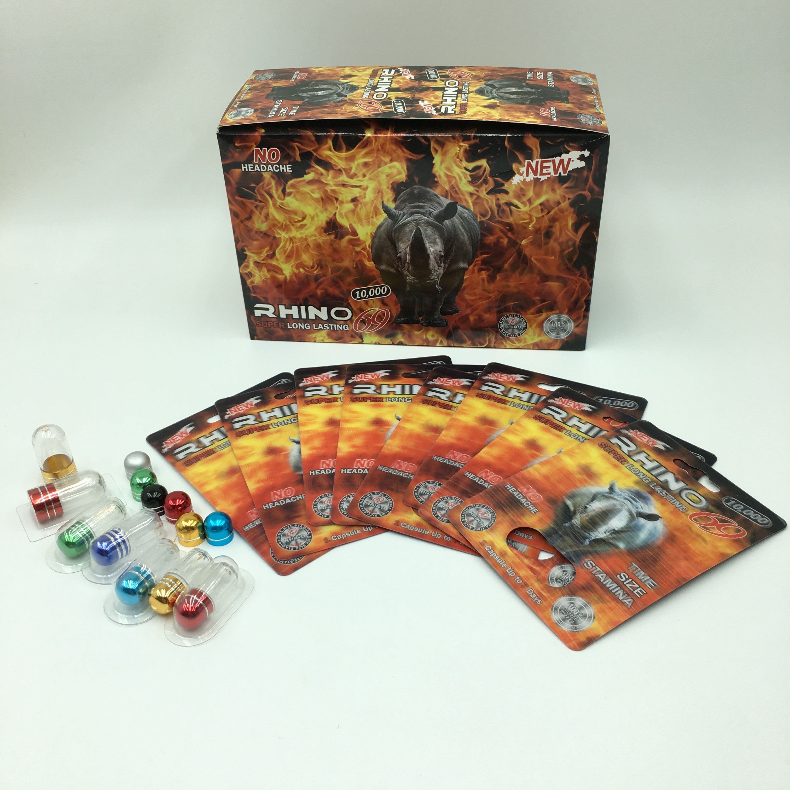 Carta lenticolare del PVC 3D della pillola 60*80cm di RINOCERONTE con le pallottole