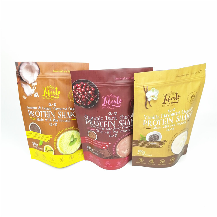 Digital che stampa le borse d'imballaggio di mylar della chiusura lampo del supporto della polvere di Kratom del sacchetto della stagnola su