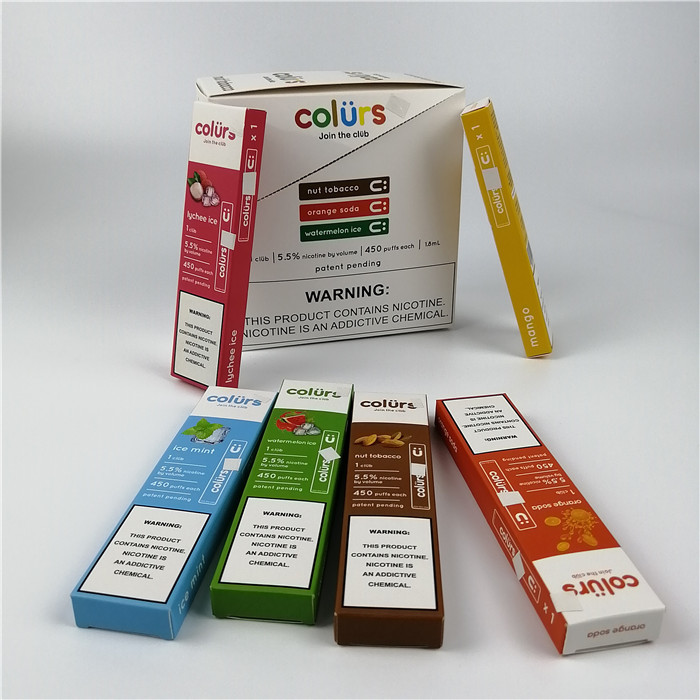 Vape rinchiude la carta di carta dell'ologramma di Cmyk produce delle bolle sulla timbratura calda delle scatole