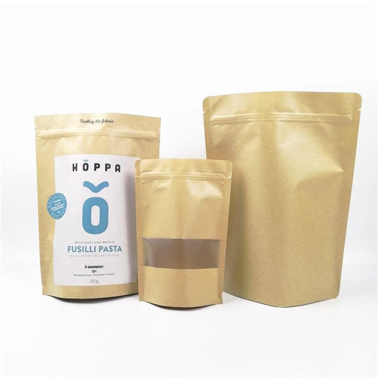 borsa della chiusura lampo di carta kraft della polvere CYMK VMPET del caffè di 100g 250g
