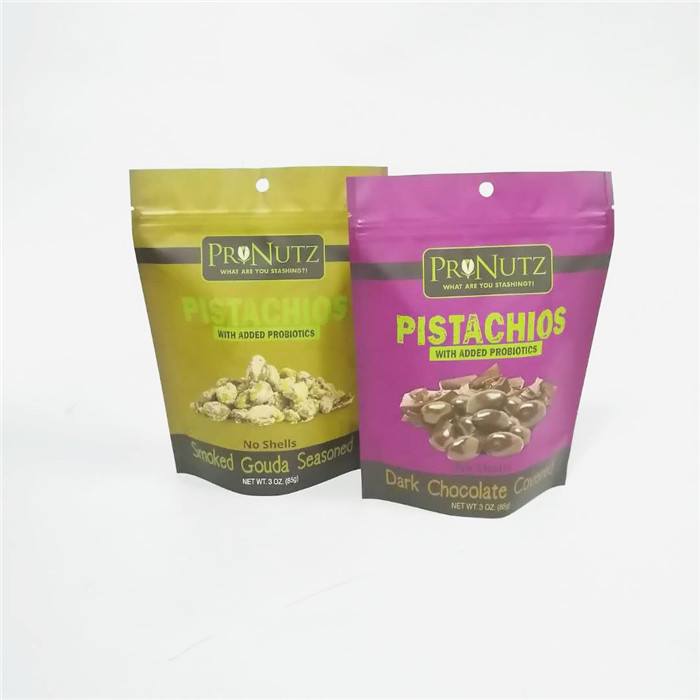 Matt Finishing Recyclable MOPP VMPET sta sulle borse a chiusura lampo