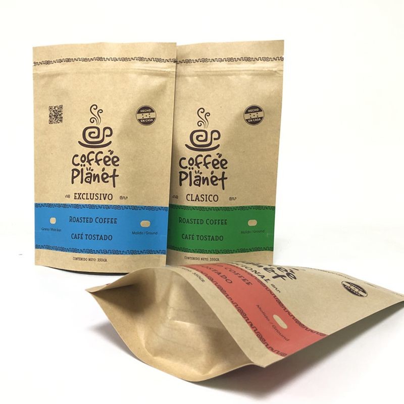 Micron di carta kraft di colore di Pantone 180 il MOPP VMPET stanno sul sacchetto