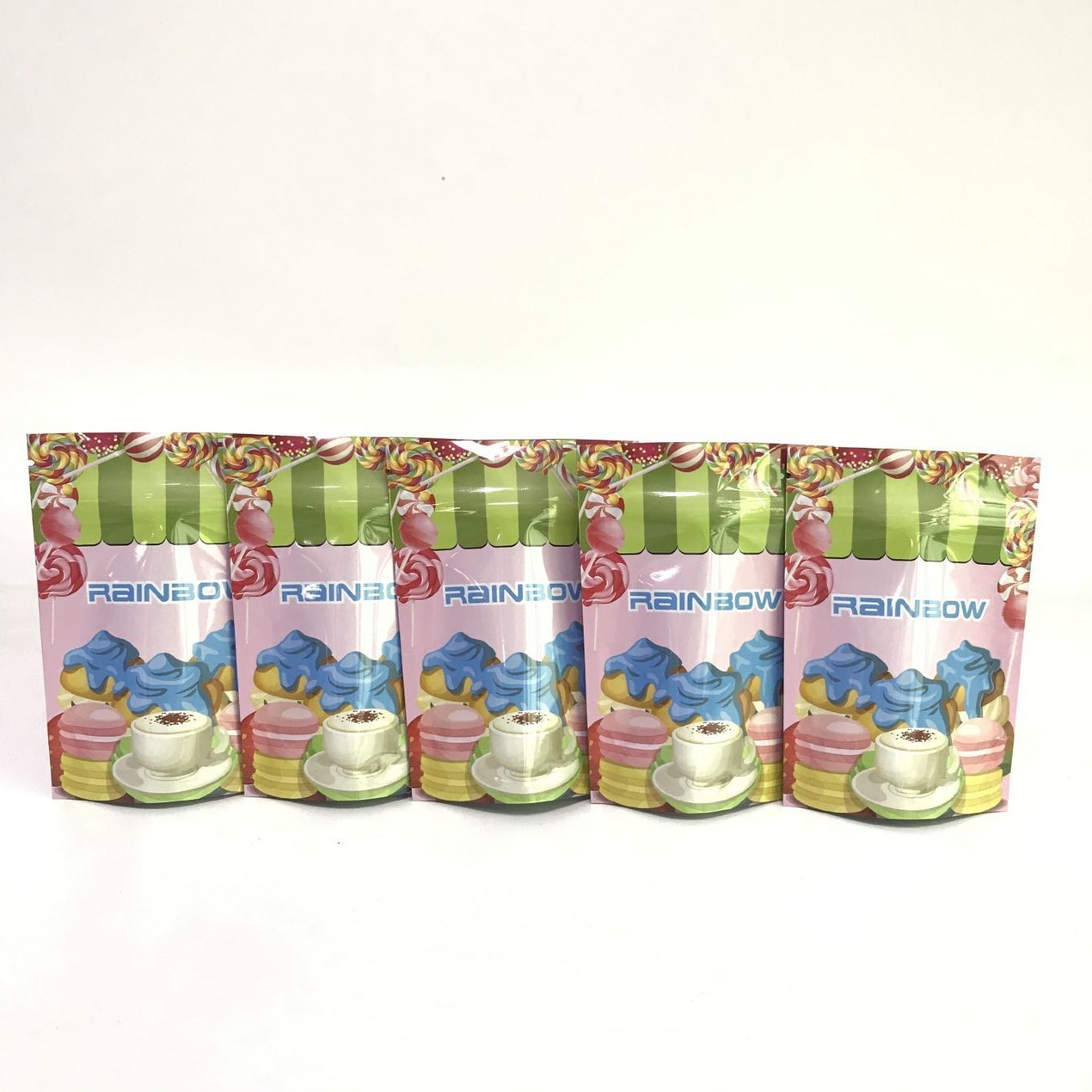 Digital che stampa l'imballaggio alimentare insacca il supporto del di alluminio sulle borse per l'imballaggio dello spuntino