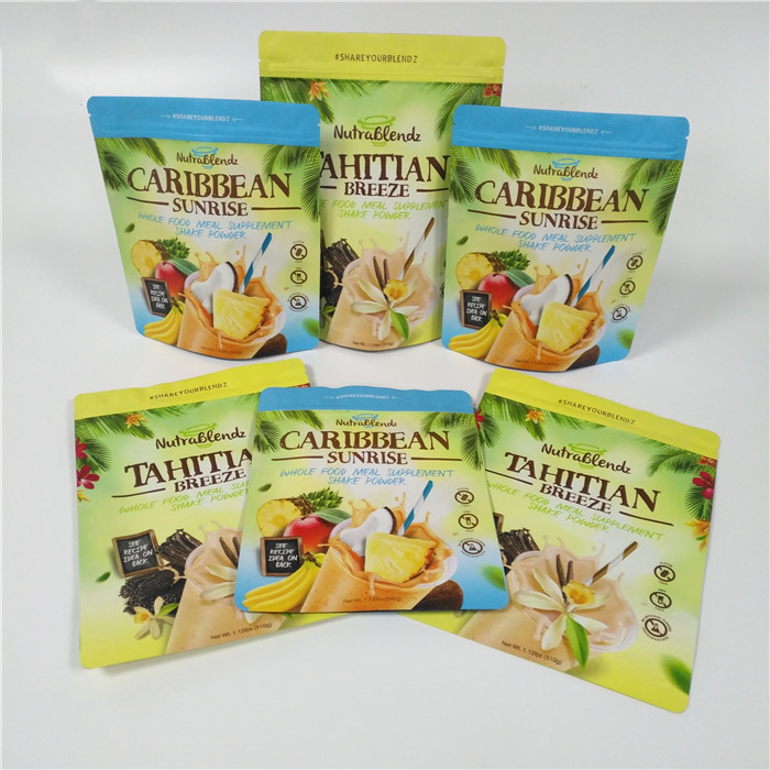 Matte Aluminum Foil Packaging Bags a prova d'umidità ha personalizzato le borse per imballaggio alimentare