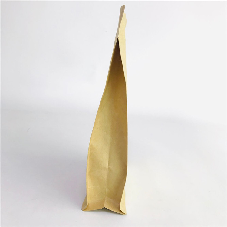 Su ordinazione accettati stanno sulle borse ecologiche di PLA di carta kraft delle borse con la chiusura lampo