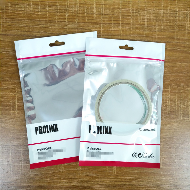 Digital che stampa i sacchetti piani trasparenti zippa la serratura ha personalizzato i sacchetti di plastica