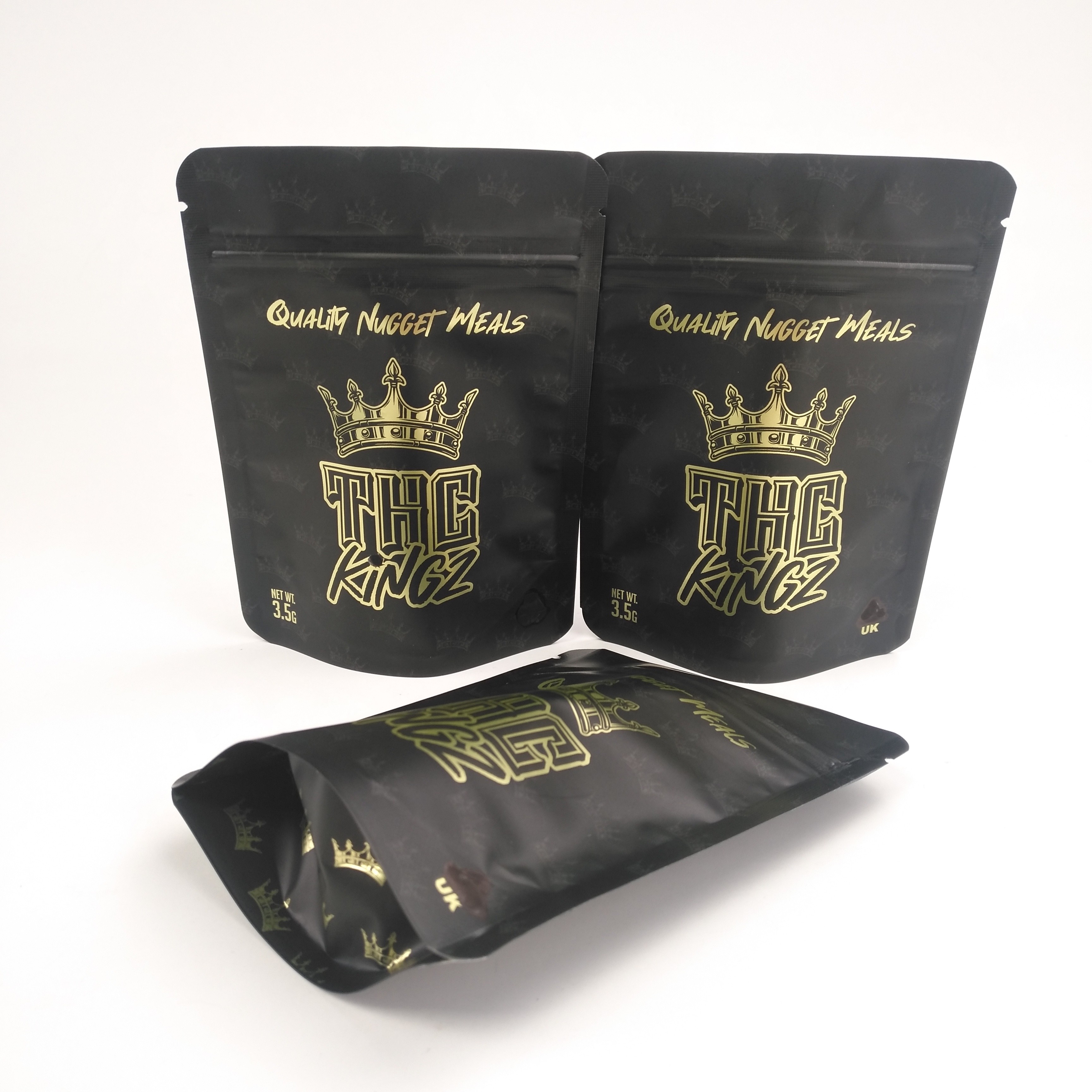 Digital che stampa la cannabis asciutta del fiore della prova 3.5g dell'odore che imballa le borse del film di tocco morbido della borsa della stagnola di Mylar