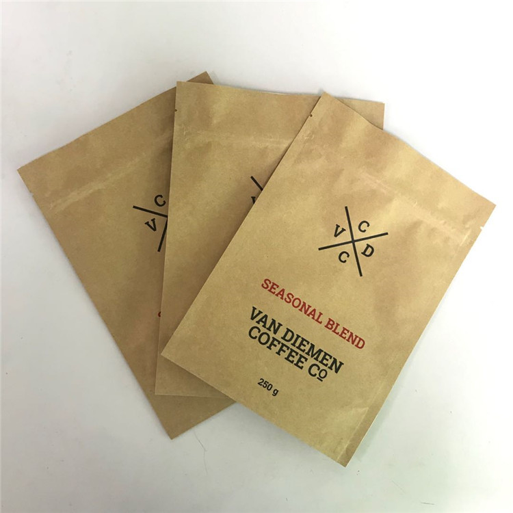 La serratura dello zip di Kraft sta sui sacchetti con la tacca e Matte Window dello strappo