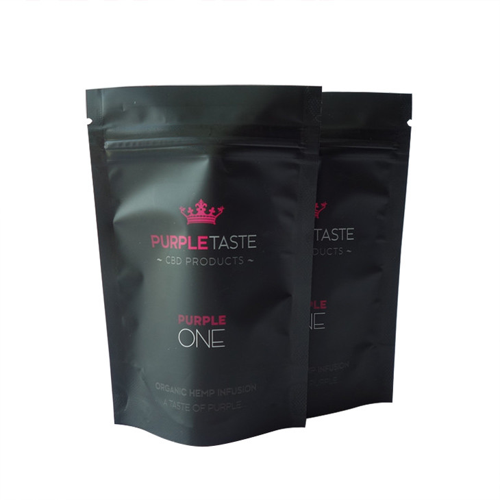 la prova dell'odore di 14g 28g ha stampato la borsa della stagnola CBD Mylar con la chiusura lampo