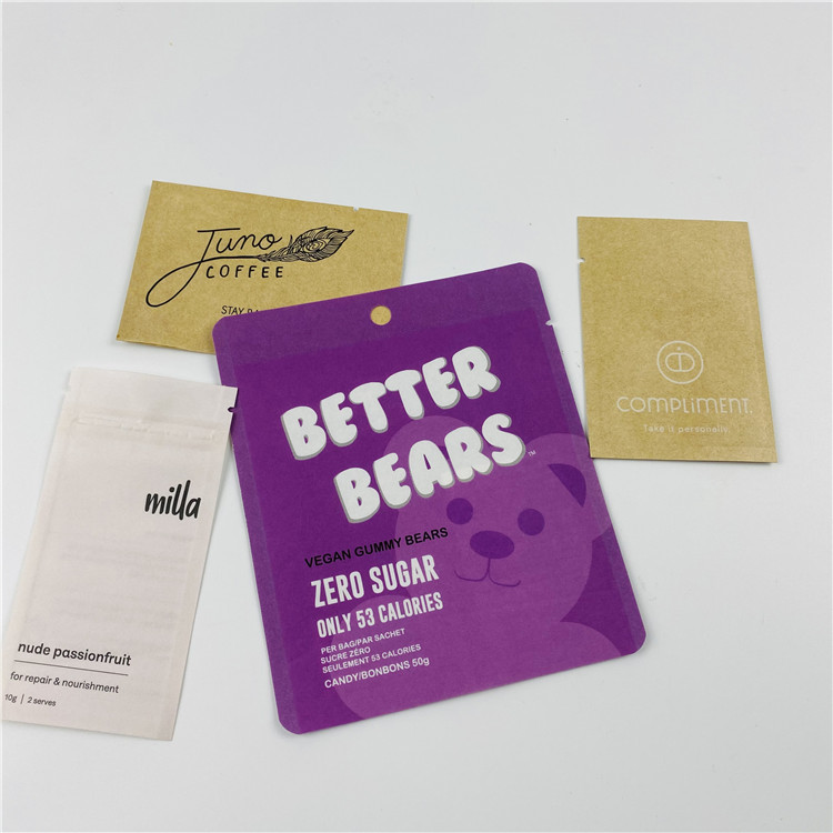 Digital che stampa la borsa piana 23x35cm della bustina concimabile della chiusura lampo di MOPP