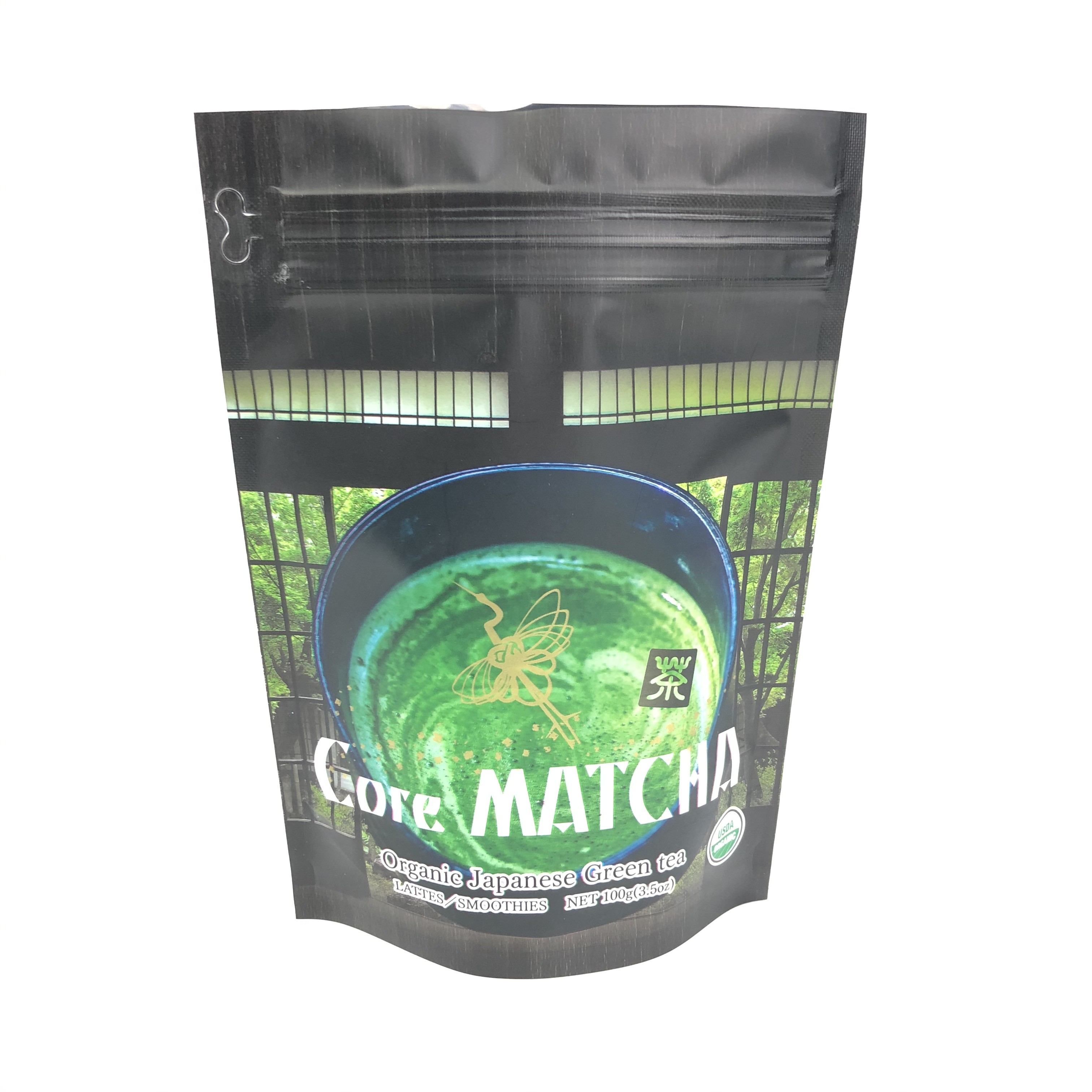 I MOPP risigillabili stanno sul sacchetto 120 micron per tè verde