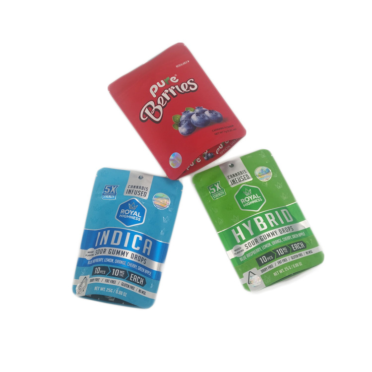 Borse della cannabis del di alluminio della canapa 7g 3.5g dei fiori