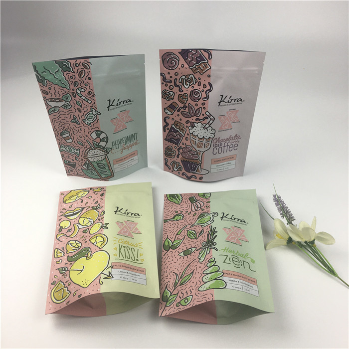 Il sale da bagno 120micron VMPET Recloseable sta sul sacchetto 200g