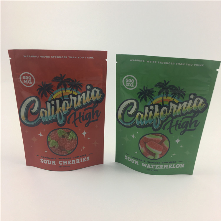 L'erbaccia dei biscotti 3.5g VMPET 100micron sta sul sacchetto per CBD