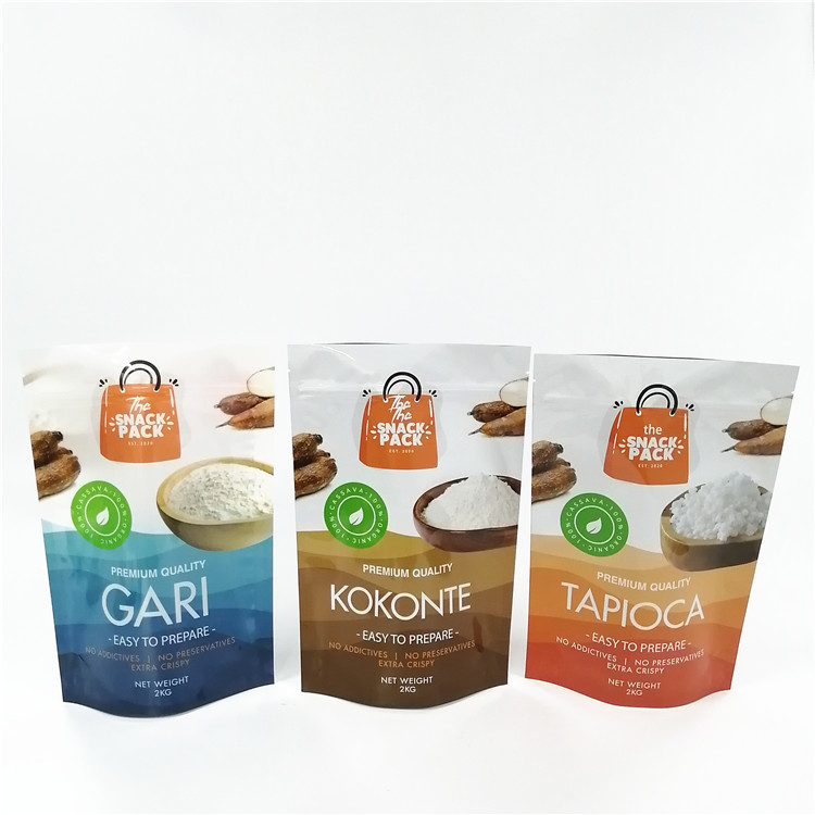 Borsa d'imballaggio 100mircon della stagnola della frutta secca metallica di MOPP 250g