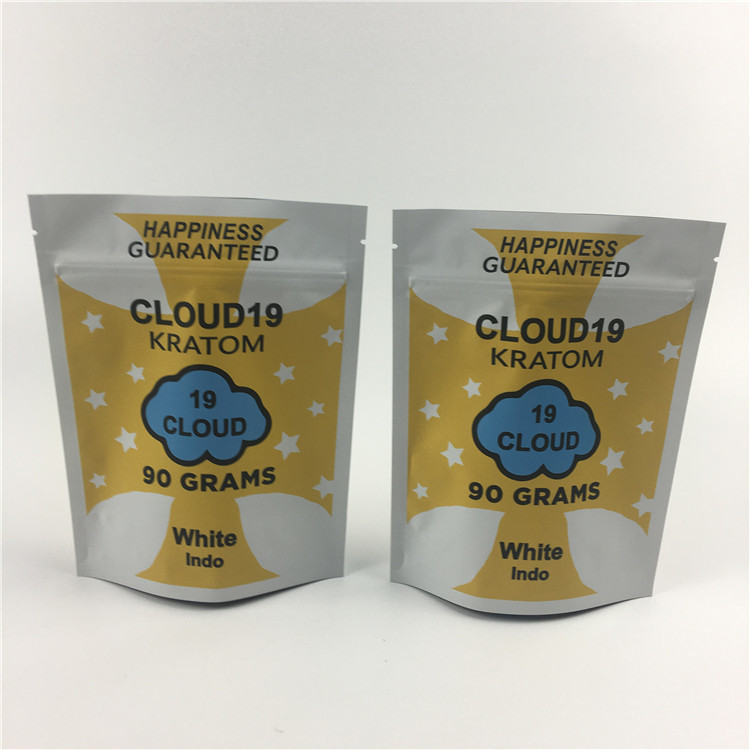 Sacchetti stampati su ordinazione Matte Child Resistant del supporto di Mylar dell'erbaccia di tocco morbido su