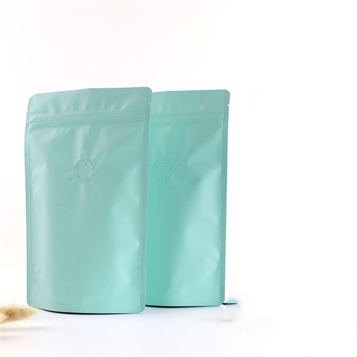 Borse di caffè di Matte Finish Aluminum Foil Zipper di rotocalcografia con la valvola