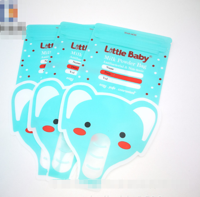 Borsa riutilizzabile di stoccaggio del latte materno del PE di MOPP del commestibile dell'OEM 120 micron