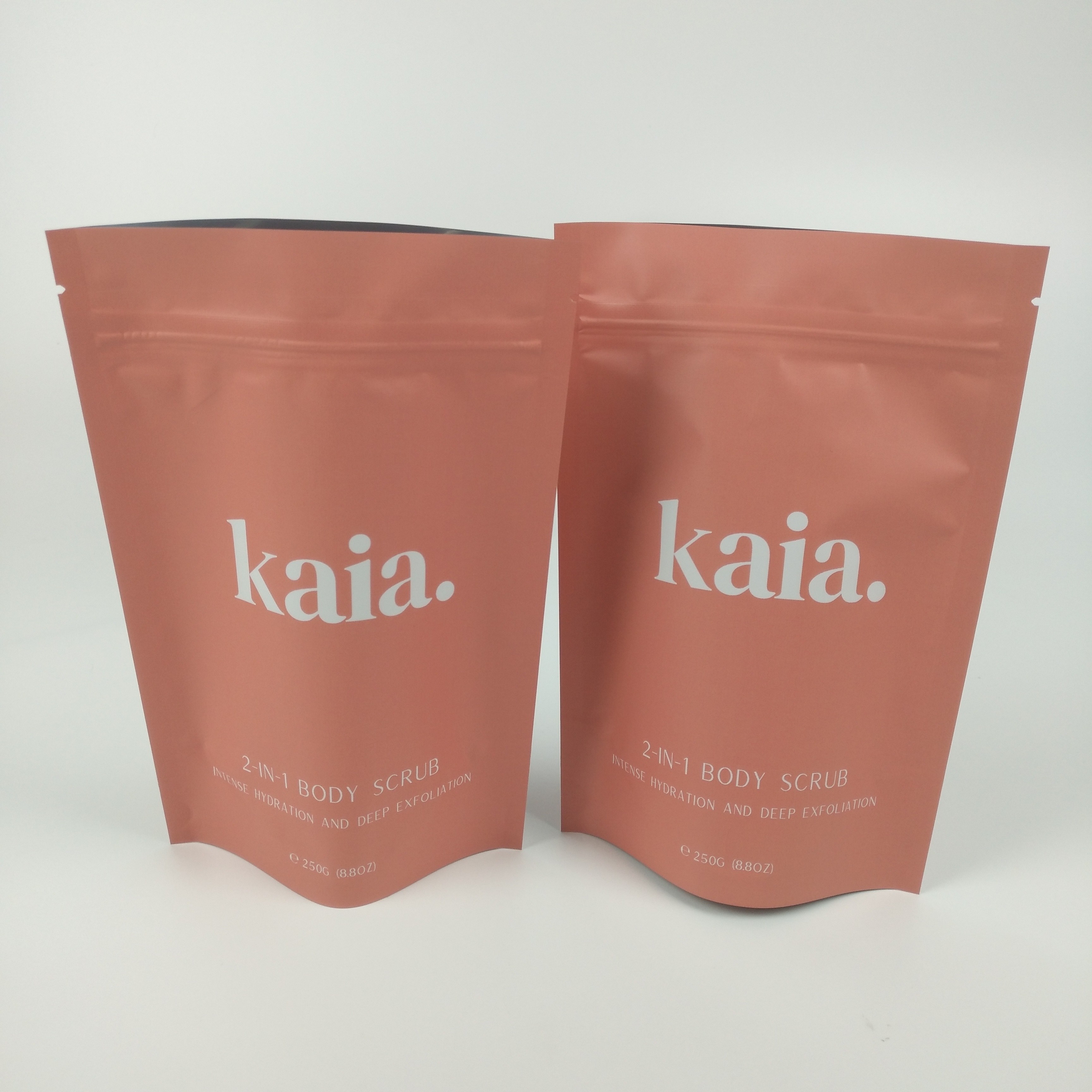 La plastica cosmetica sta sulla borsa Matt Finished Resealable della barriera della chiusura lampo