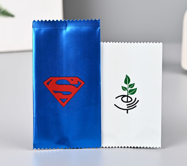 La parte posteriore di plastica di Candy del biscotto ha sigillato la prova stampata su ordinazione dell'odore delle borse della stagnola