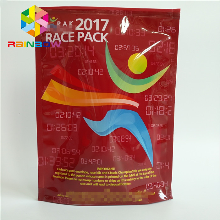 Il sacchetto di plastica della chiusura lampo di Mylar Standy del di alluminio del commestibile ha personalizzato stampato