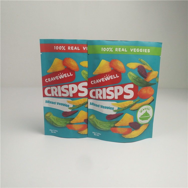 Sacchetto misto organico 35g di Matte Mylar Aluminum Stand Up delle verdure secche